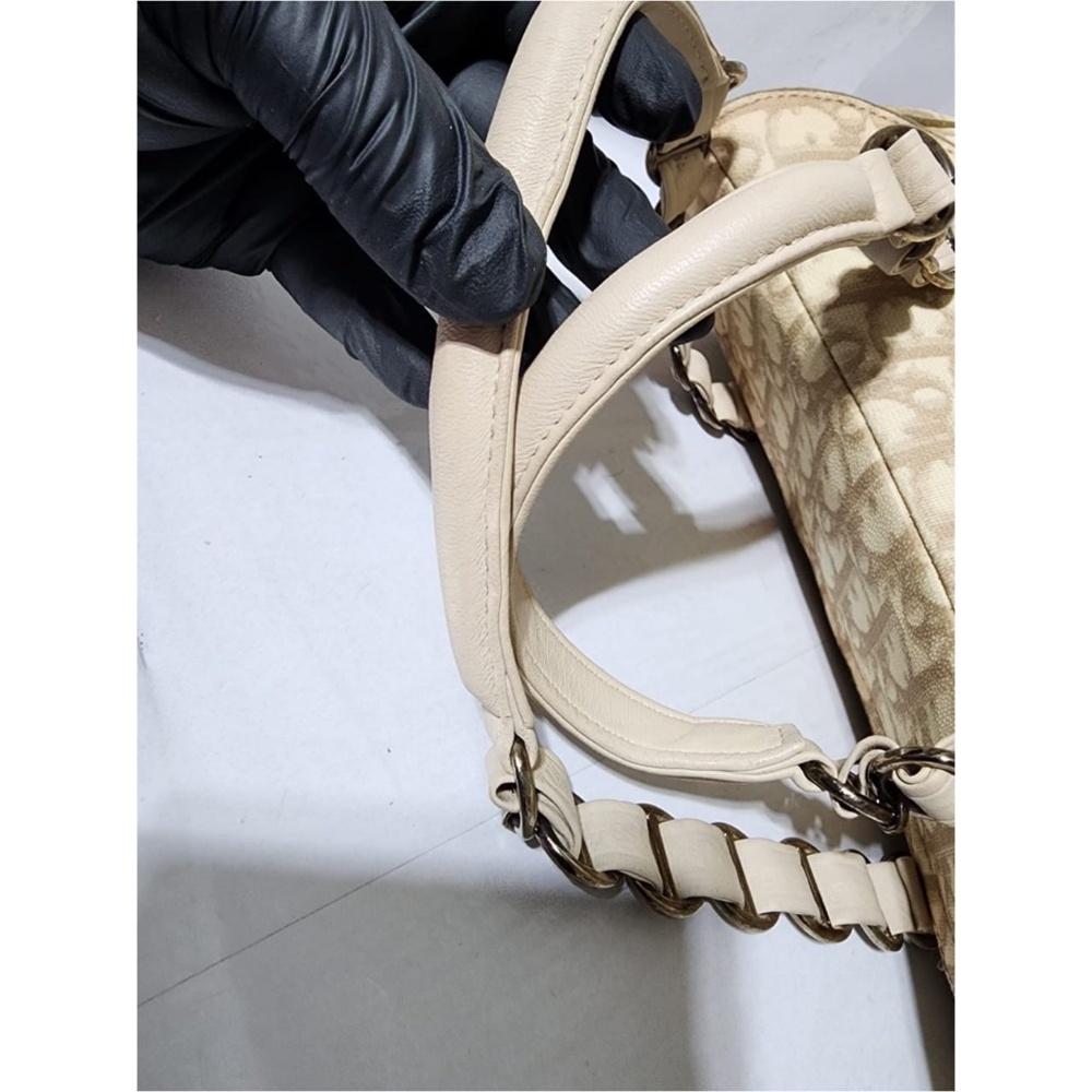 Authentic Christian Dior Diorissimo Romantique Bag Beige/Cream - Picture 15 of 16